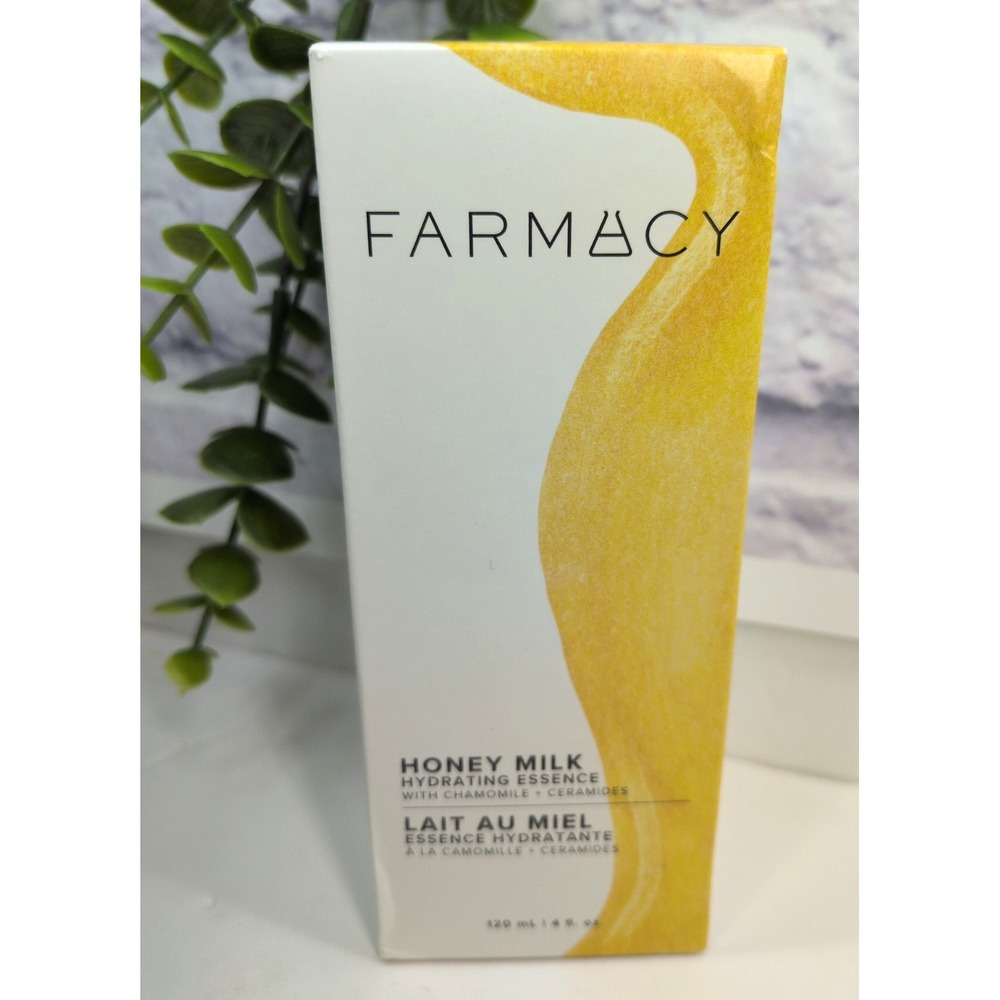 NEW IN BOX😍Farmacy Honey Milk Hydrating Essence Chamomile + Ceramides 4oz/120ml